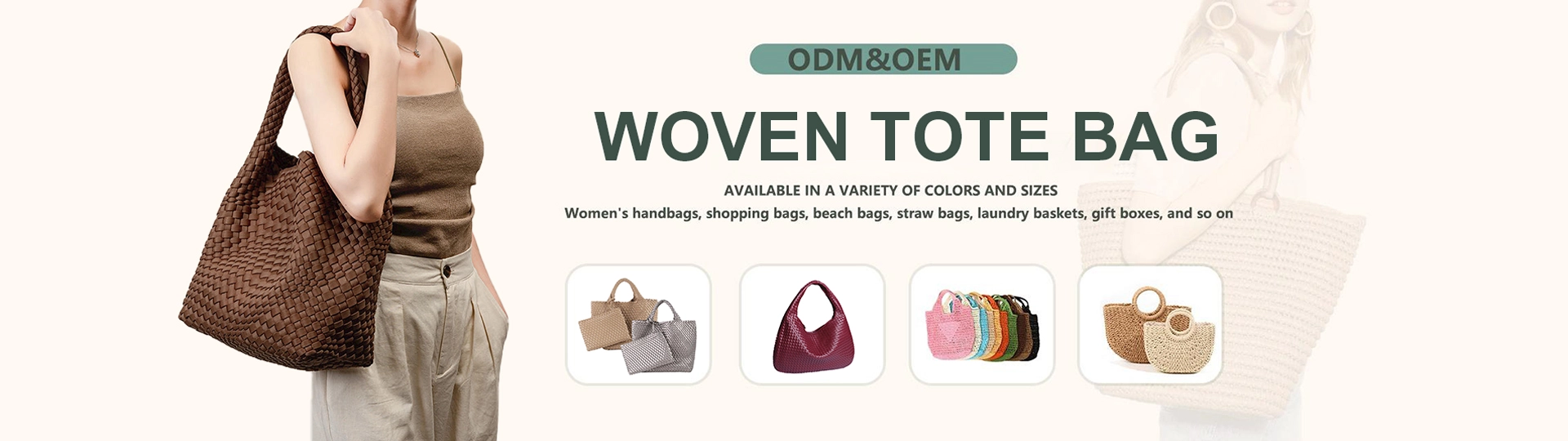 Woven Tote Bag