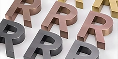 Metal Lettering